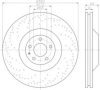 VW 4F0615301L Brake Disc